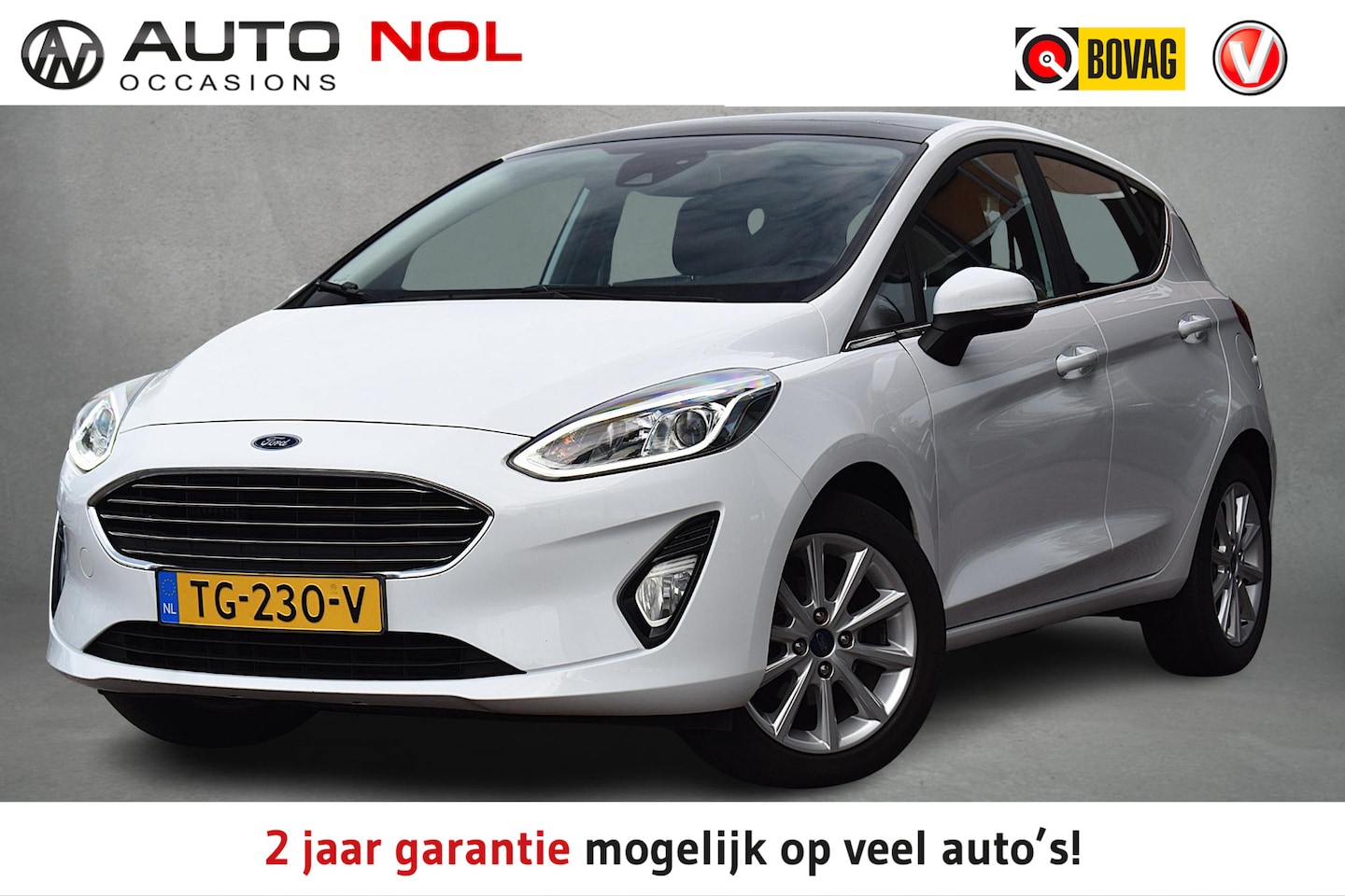 Ford Fiesta - 1.0 EcoBoost Titanium | Pano | Apple CarPlay | Sportstoelen | Climate - AutoWereld.nl