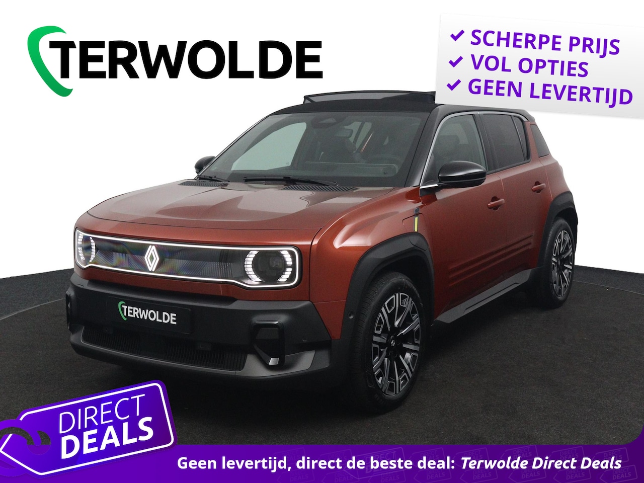 Renault 4 - iconic “plein sud™” 150 pk comfort range | pack advanced driving assist | Harman Kardon® p - AutoWereld.nl