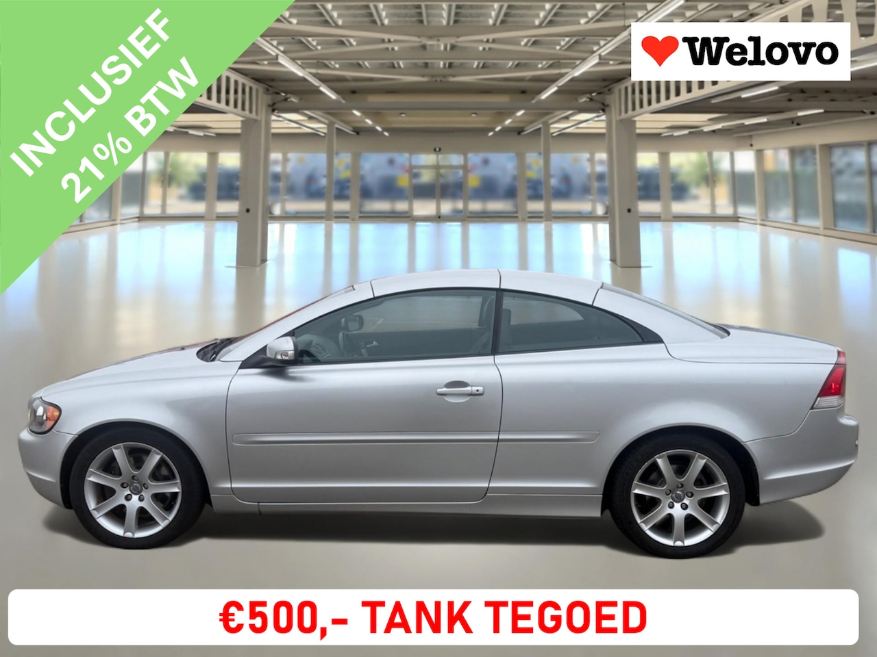 Volvo C70 Convertible - 2.4i Summum Keurig onderhouden nieuwe koppeling met garantie - AutoWereld.nl