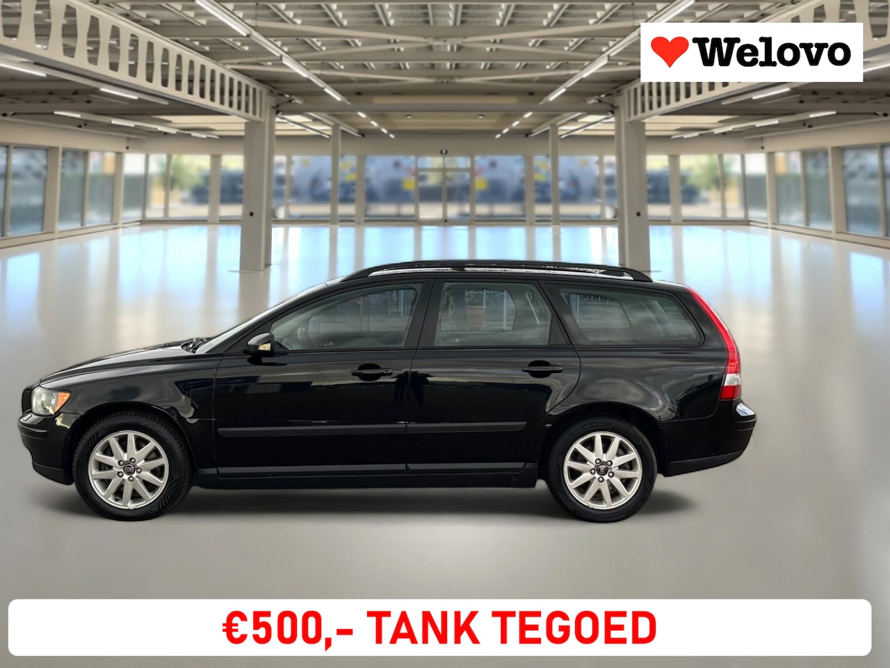 Volvo V50 - 2.4 Kinetic Garantie, verwarmde stoelen, Automaat ! - AutoWereld.nl
