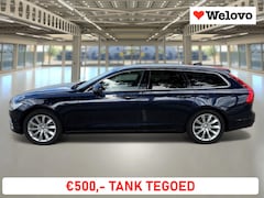 Volvo V90 - 2.0 T5 Momentum Garantie, rijklaar, trekhaak, leder interieur