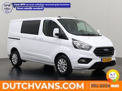 Ford Transit Custom - 2.0TDCi 130PK Automaat Limited Dubbele Cabine | Navigatie | Camera | Airco | Cruise | Trek