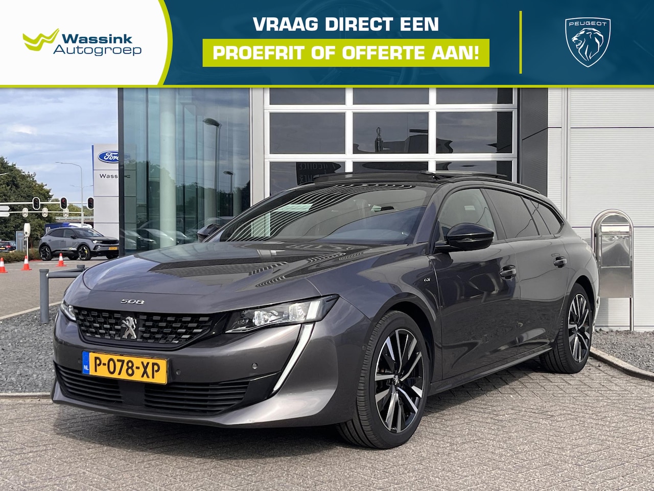 Peugeot 508 SW - 1.2 PureTech GT Automaat | Camera | Trekhaak | Navigatie | Carplay - AutoWereld.nl