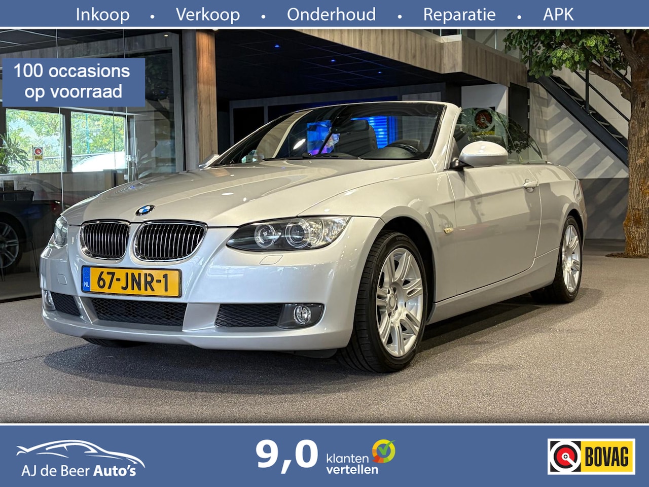 BMW 3-serie Cabrio - 320i Spring Cabrio | Automaat | Navigatie | Elektrische Stoelen Cabrio | Automaat | Naviga - AutoWereld.nl