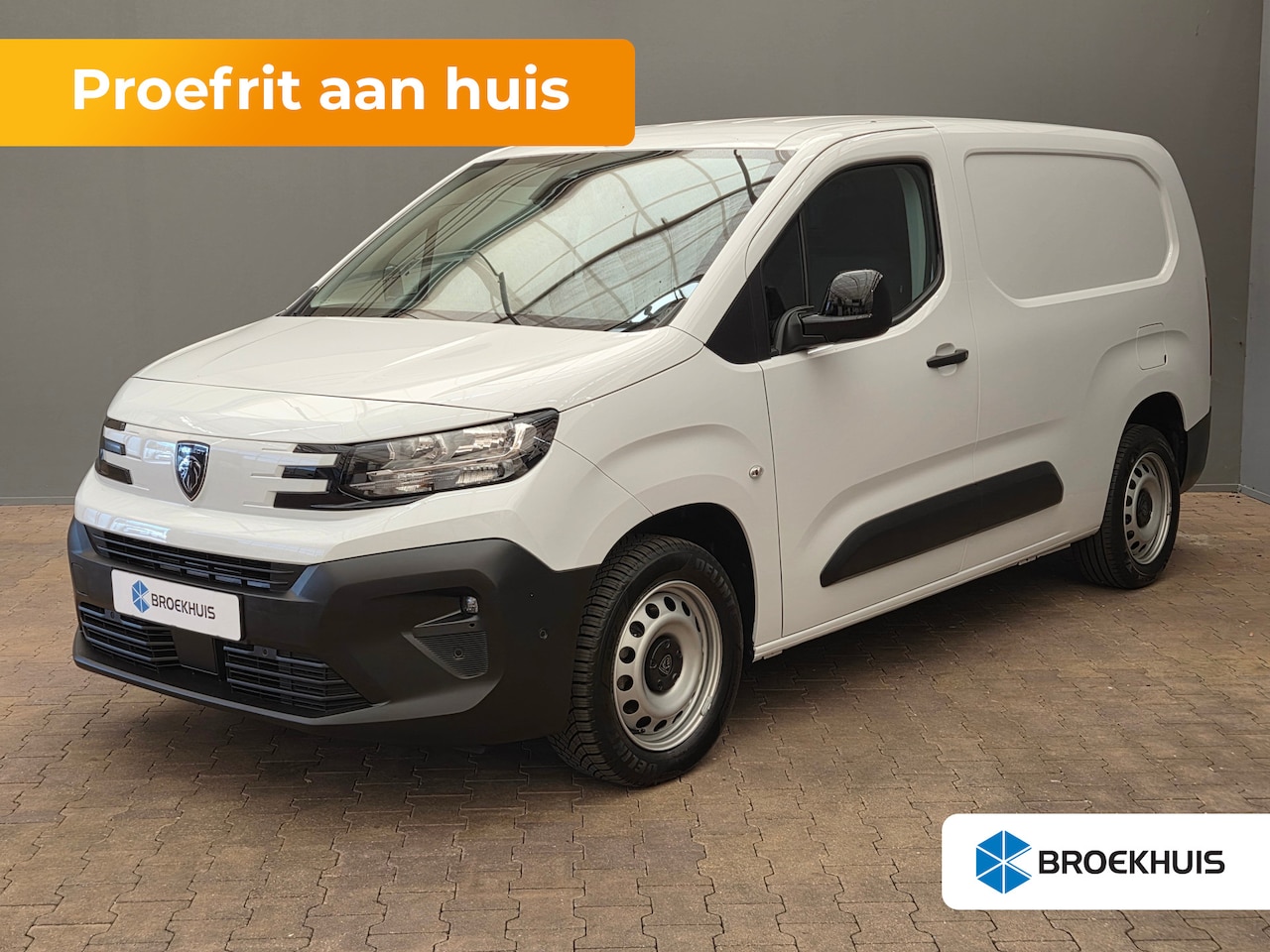 Peugeot Partner - 1.5 BlueHDi 130 S&S L2 | 2 zitplaatsen rechtsvoor | Achteruitrijcamera | Airco - AutoWereld.nl