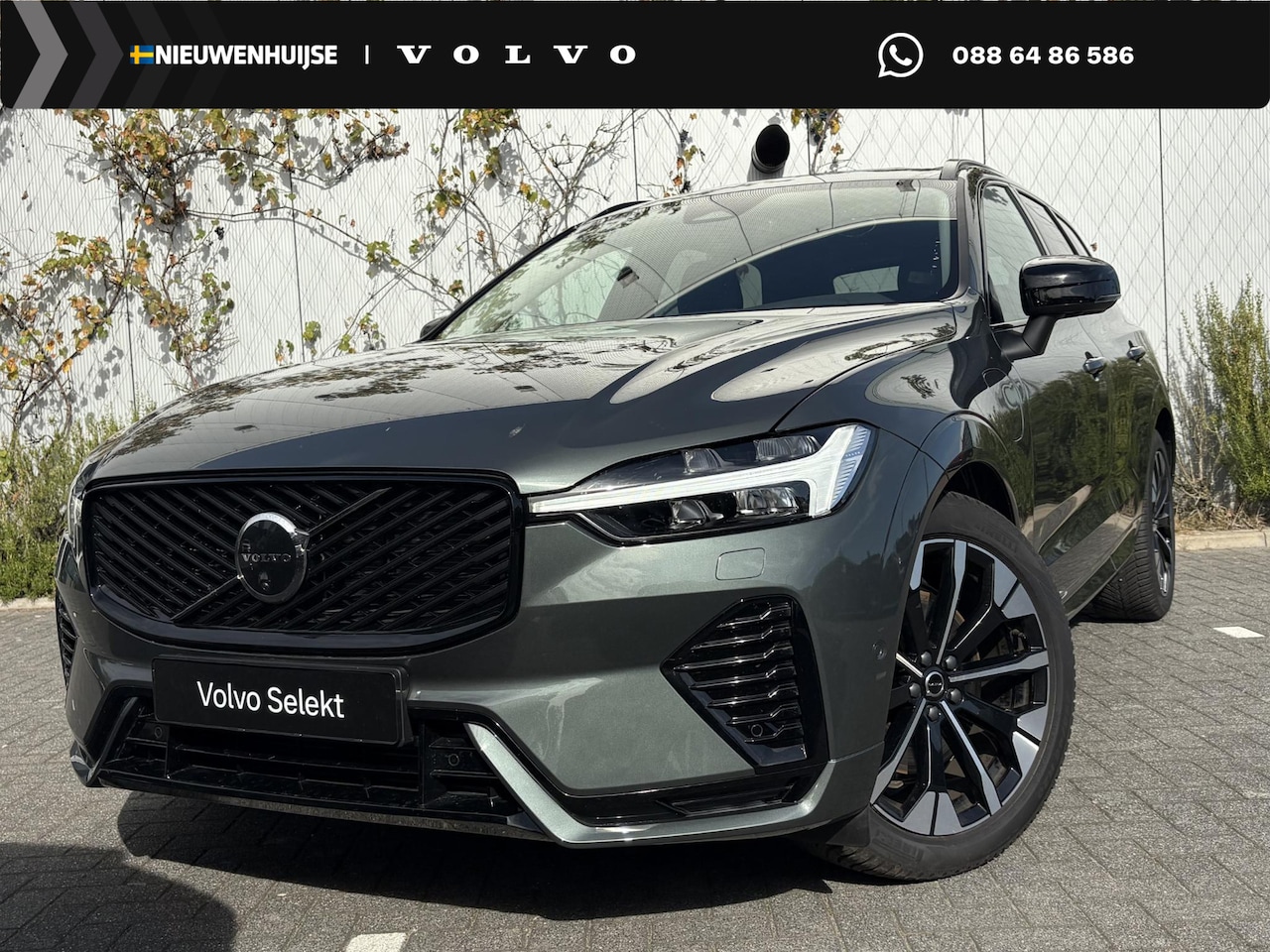 Volvo XC60 - 2.0 T6 Plug-in Hybrid AWD Ultra Dark | PHEV Long Range | Trekhaak | Luchtvering | 360 Grad - AutoWereld.nl