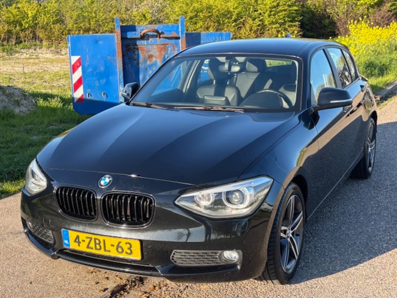 BMW 1-serie - 116i TURBO STUK Business ECC Navi full map Leder LMV 17" Bi-Xenon PDC ESP ASR Multimedia C - AutoWereld.nl