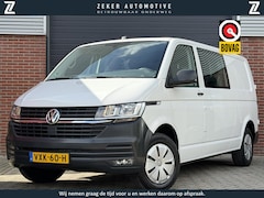 Volkswagen Transporter - 2.0 TDI L2H1 30 DC Origineel NL, Dubbele Cabine, 6 zitplaatsen, Trekhaak, Camera,