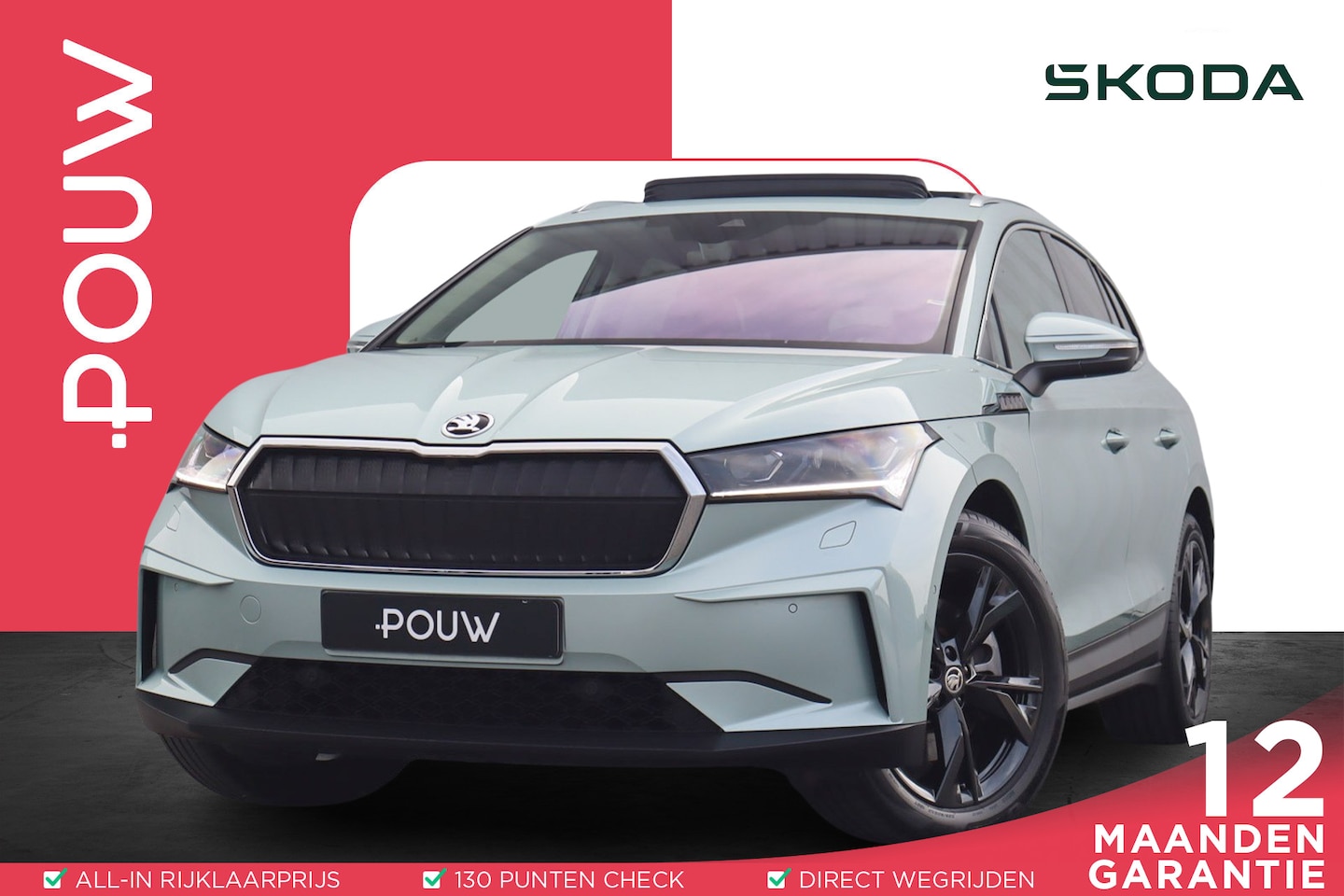 Skoda Enyaq iV - 80X 265pk | Panoramadak | Apple Carplay/Android Auto | Cruise Control | Trekhaak | Voorsto - AutoWereld.nl