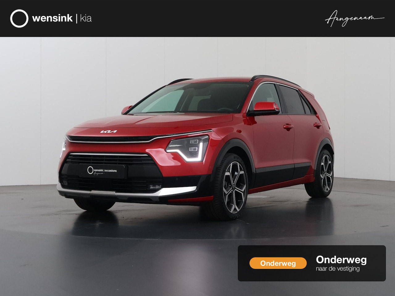 Kia Niro - 1.6 GDi Hybrid DynamicPlusLine Edition | 18” lichtmetalen velgen | Leder |  Elektrisch ver - AutoWereld.nl