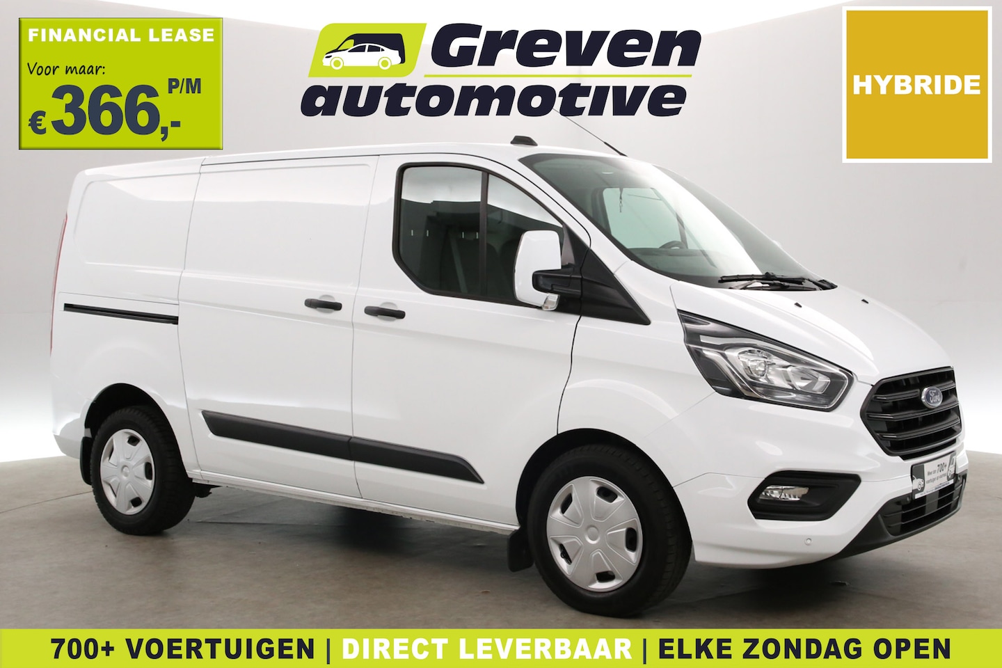 Ford Transit Custom - PHEV L1H1 | Automaat | Airco | Cruise | 3 Zits | Parkeersens. | Stoelverwarming - AutoWereld.nl