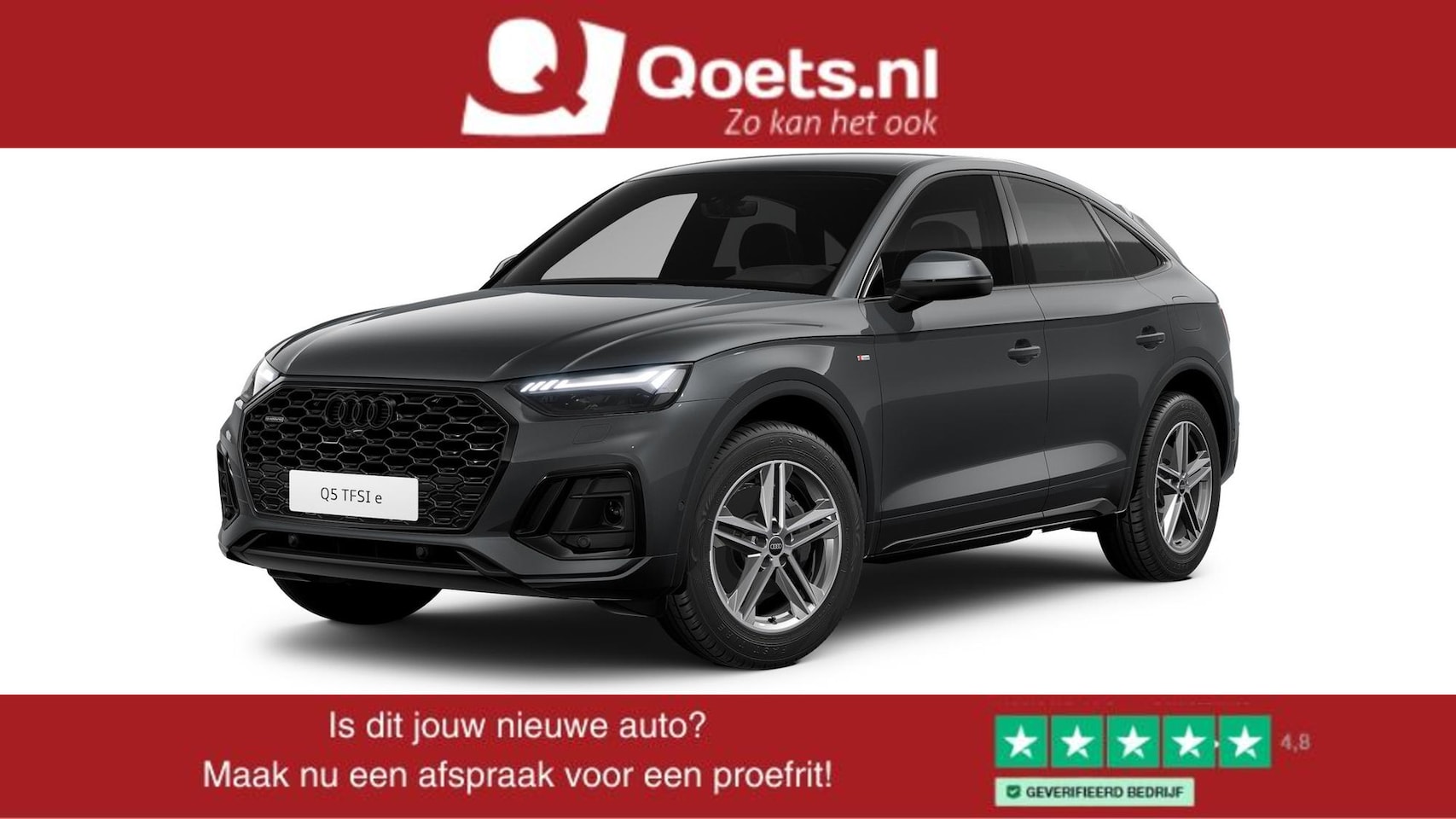 Audi Q5 Sportback - 50 TFSI e S edition Competition Adaptieve Cruise Control - Sportstoelen - Stoelverwarming - AutoWereld.nl