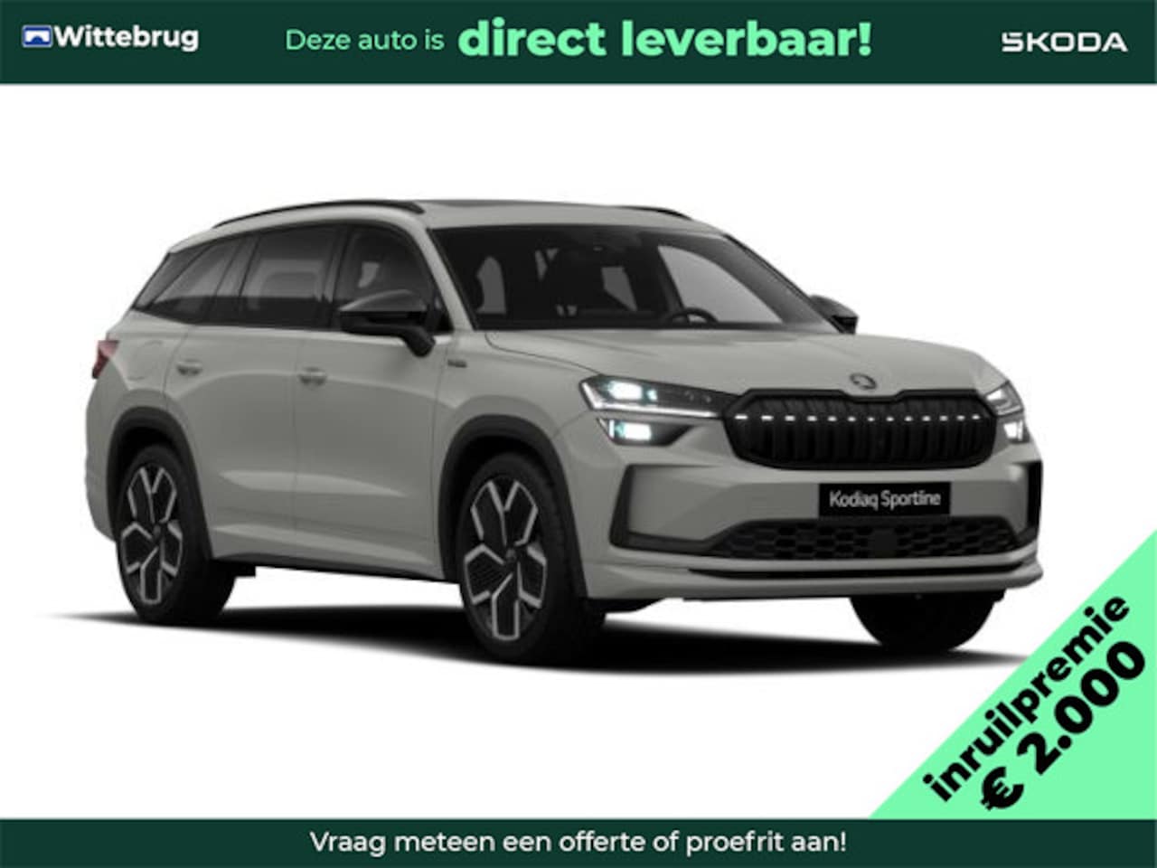 Skoda Kodiaq - 1.5 TSI PHEV Sportline Business Comfort pakket / Panoramadak / Simply Clever Familie / Tre - AutoWereld.nl