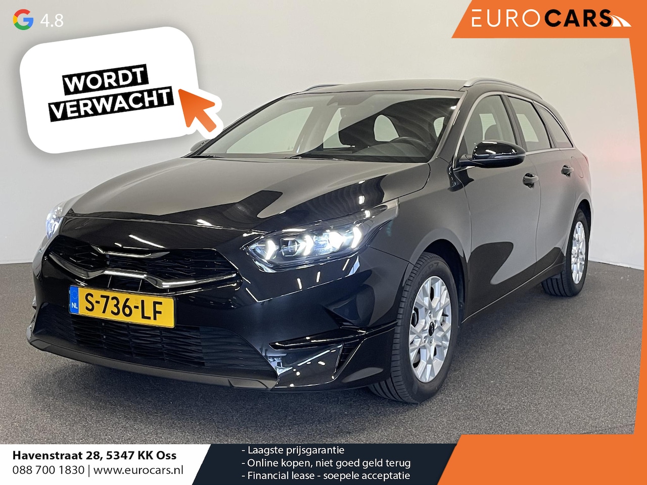 Kia Cee'd Sportswagon - Ceed 1.0 T-GDi 120pk DynamicLine Climate Control Navigatie Apple Carplay/Android Auto Crui - AutoWereld.nl