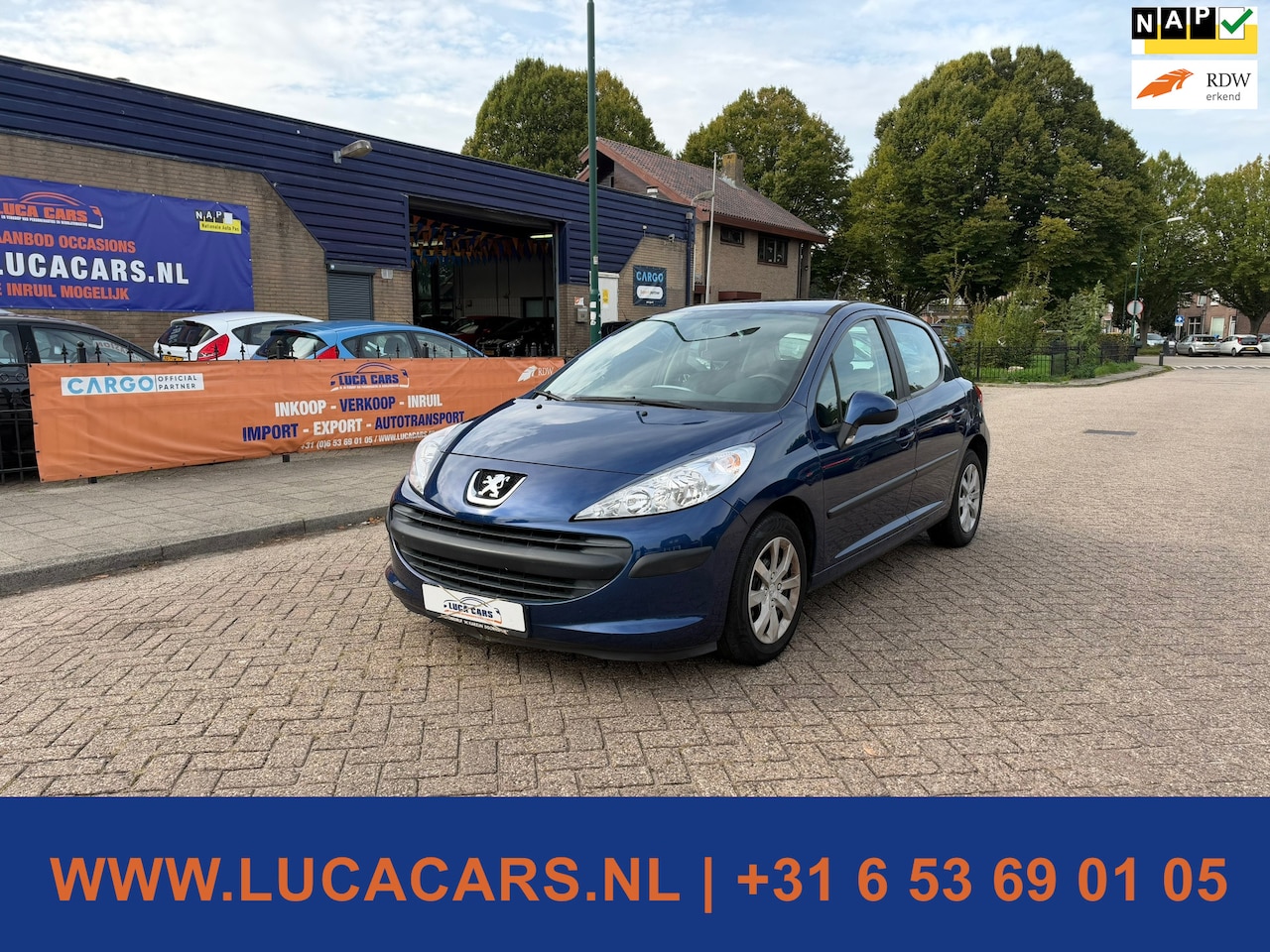 Peugeot 207 - 1.4-16V X-line AIRCO TREKHAAK NIEUWE APK! - AutoWereld.nl