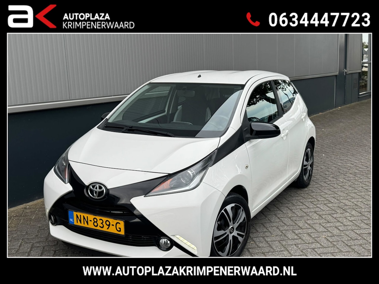 Toyota Aygo - 1.0 VVT-i x-play camera nieuwe apk 70000+-km nap - AutoWereld.nl