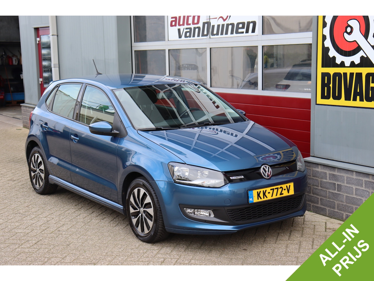 Volkswagen Polo - 1.0 BlueMotion O.a: Airco, Cruise, Navi, Carplay, 4-seiz, Rijklaar, Etc. All-in prijs! - AutoWereld.nl