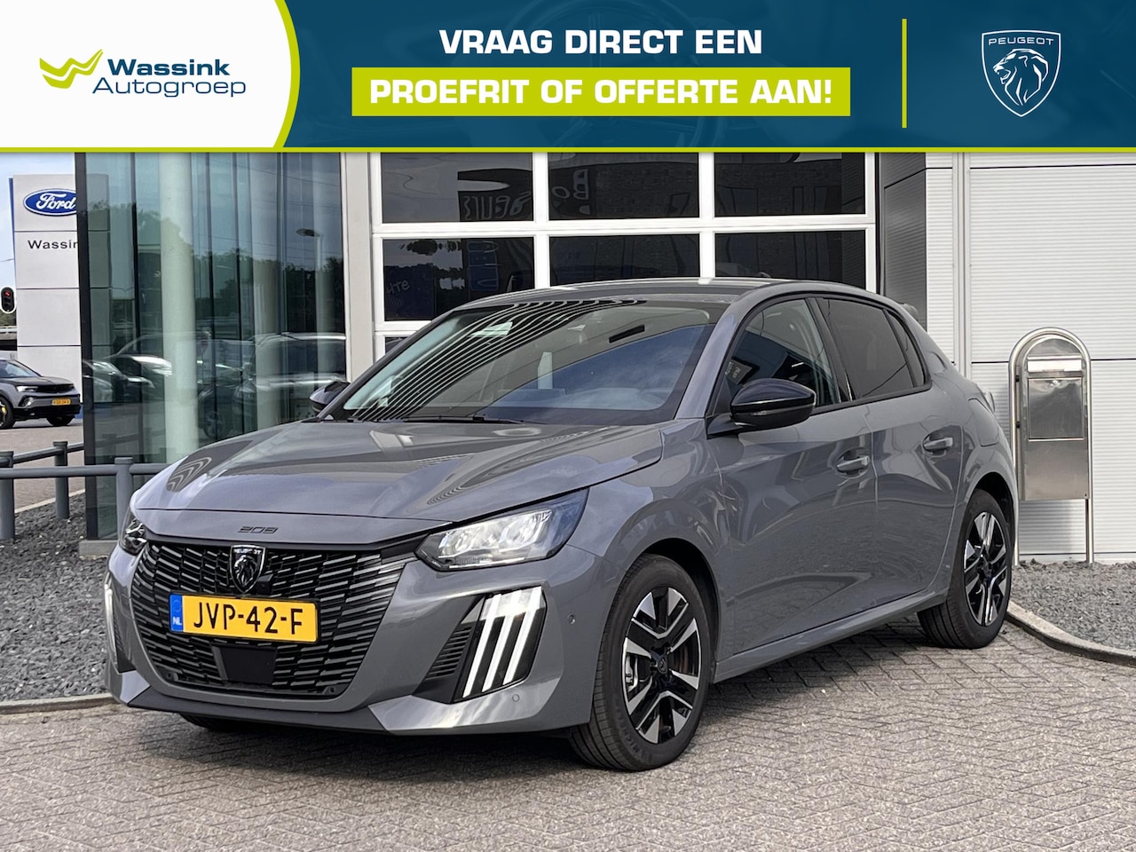 Peugeot 208 - 1.2 Hybrid 110 e-DCS6 Allure Navigatie | Parkeer camera voor en achter | Carplay | Adaptiv - AutoWereld.nl