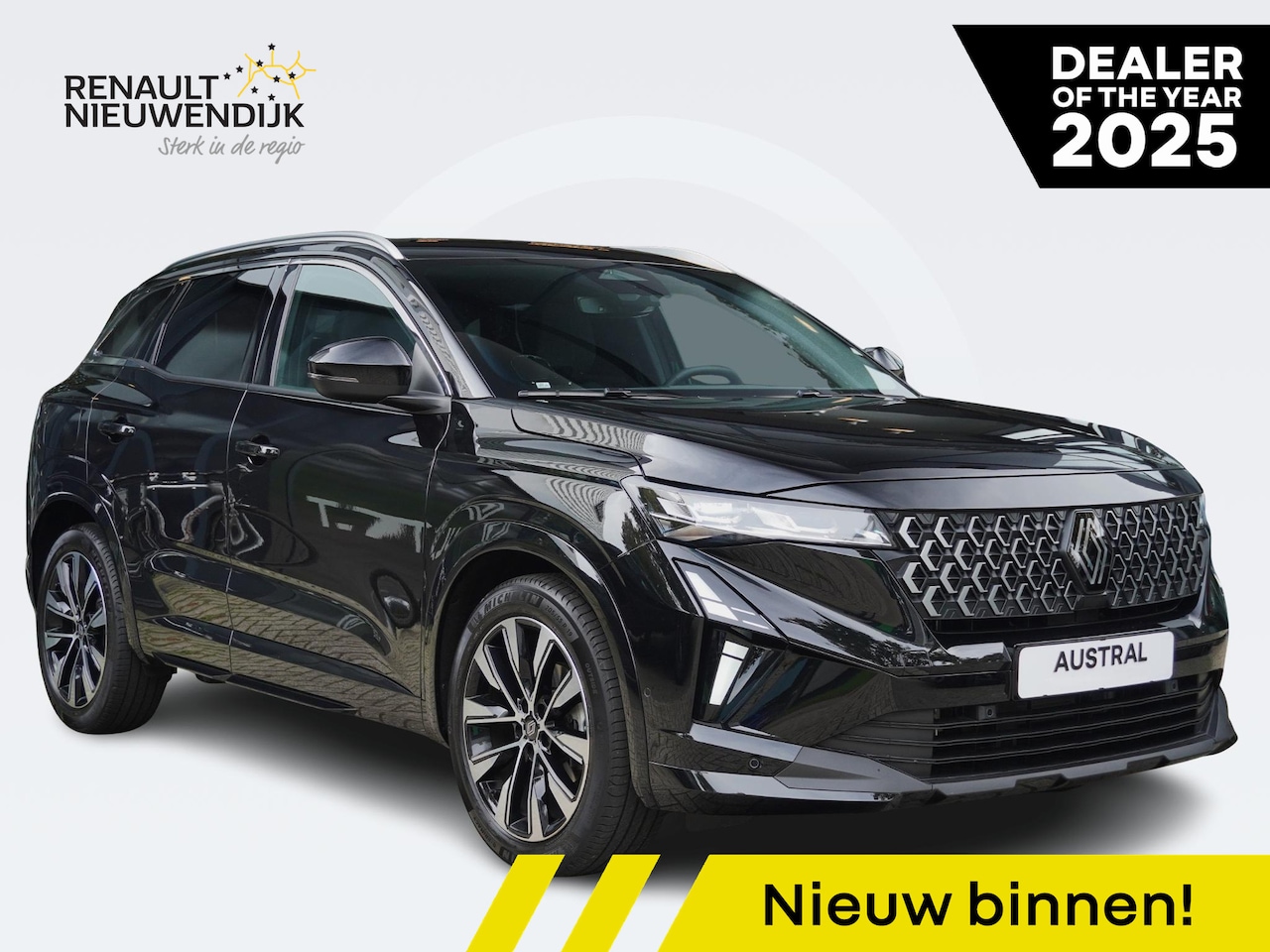 Renault Austral - 1.3 mild hybrid 150 techno AUTOMAAT / 8.000KM / TREKGEWICHT 1800KG / NAVI / CAMERA / PDC 3 - AutoWereld.nl