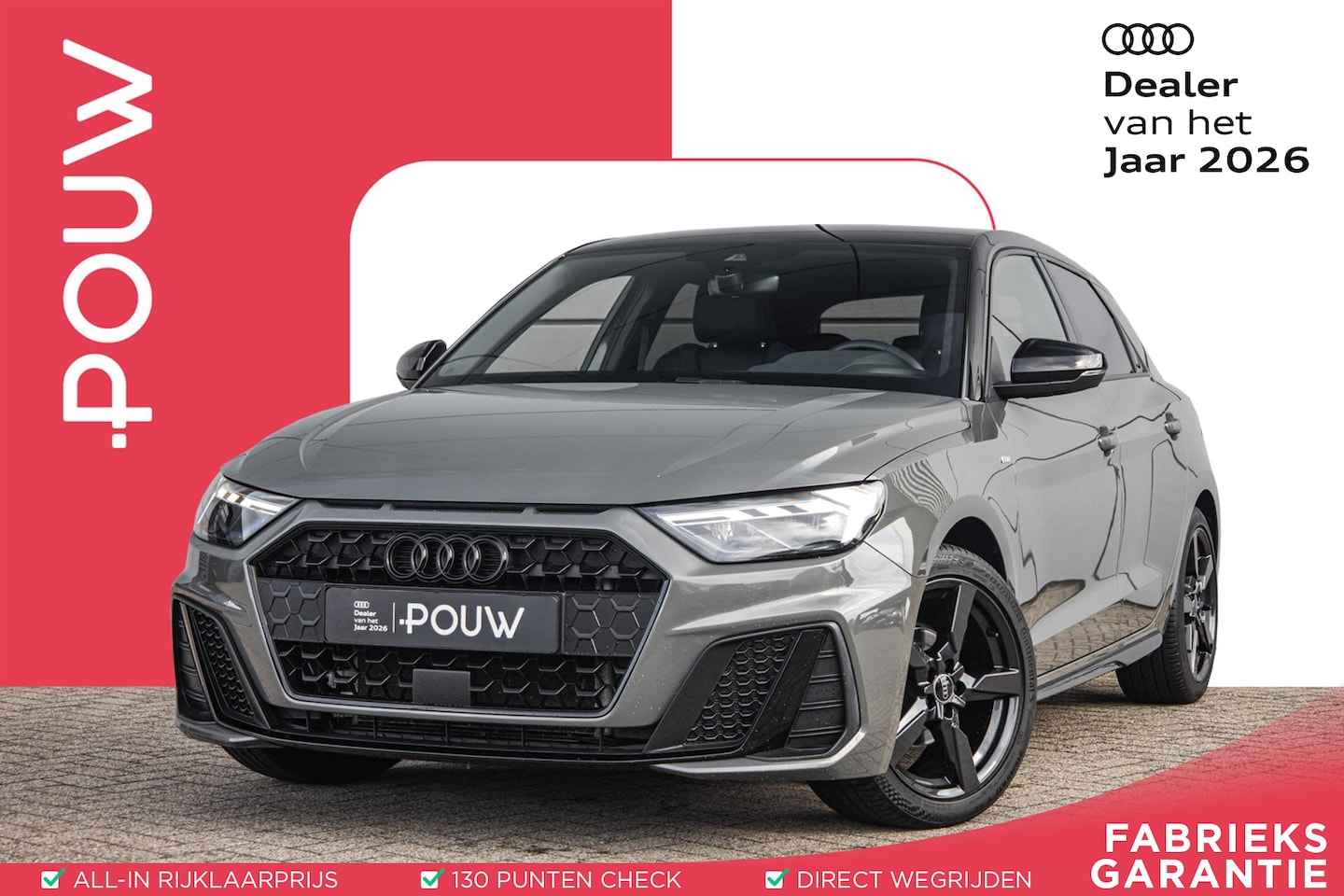 Audi A1 Sportback - 25 TFSI 95pk S-tronic S edition | 17" LMV | Apple Carplay/ Android Auto | Climate Control - AutoWereld.nl