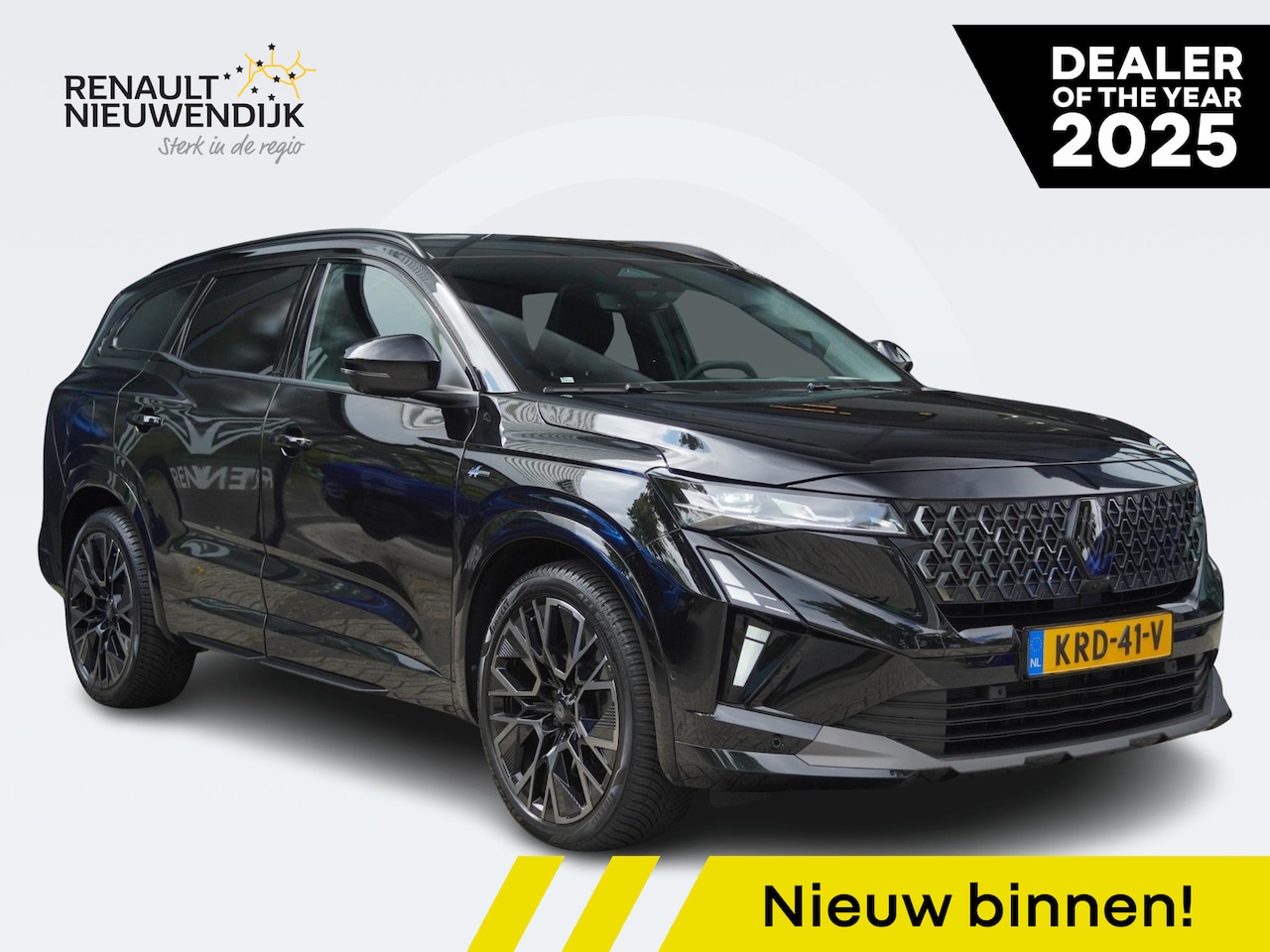 Renault Espace - E-Tech full hybrid 200 7p. esprit Alpine / SOLARBAY PANO / NAVI / CAMERA 360 / ELEK. STOEL - AutoWereld.nl