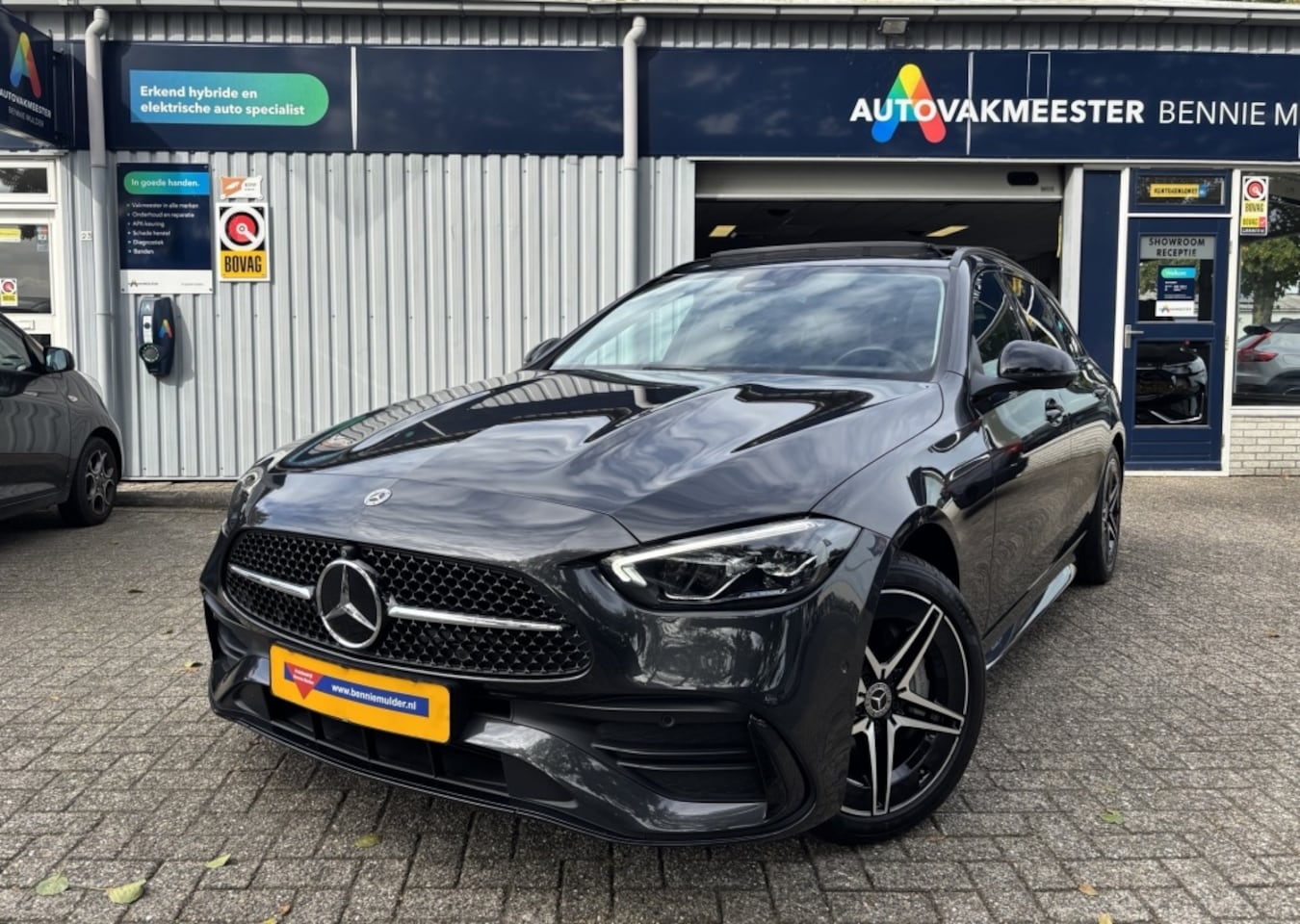 Mercedes-Benz C-klasse Estate - 300 e AMG Line SCHUIFDAK / TREKHAAK / MEMORY - AutoWereld.nl