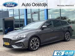 Ford Focus Wagon - 1.0 EcoBoost ST Line 125PK Automaat Winterpack Camera Cruise Navi Carplay Full-LED 18'' Ve