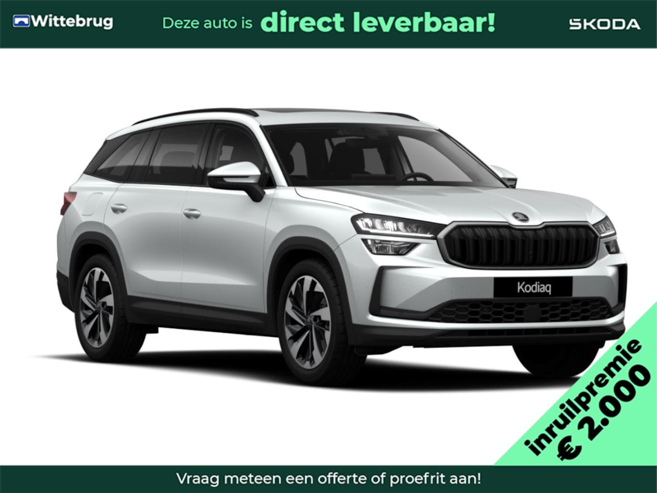 Skoda Kodiaq - 1.5 TSI PHEV Business Edition Plus Akoestisch pakket / Trekhaak - AutoWereld.nl