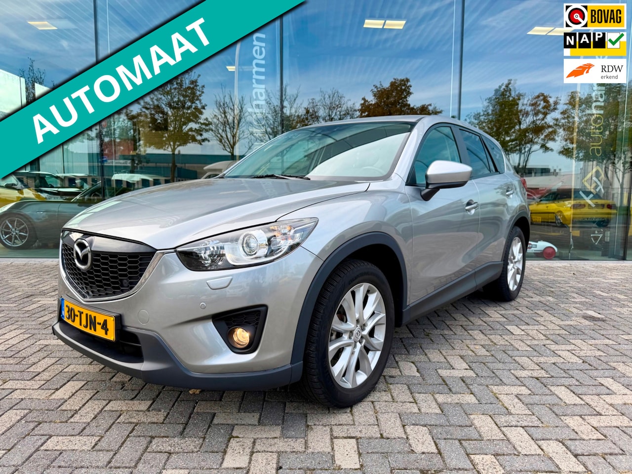 Mazda CX-5 - 2.0 GT-M 4WD automaat, NAP, CarPlay, Leder, Trekhaak, KeyLess, All Season - AutoWereld.nl