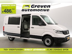 Volkswagen Crafter - 2.0 TDI 140PK L3H2 | DC | 6 Zits | 3000KG Trekgew. | Airco | Camera | Cruise | Carplay | P