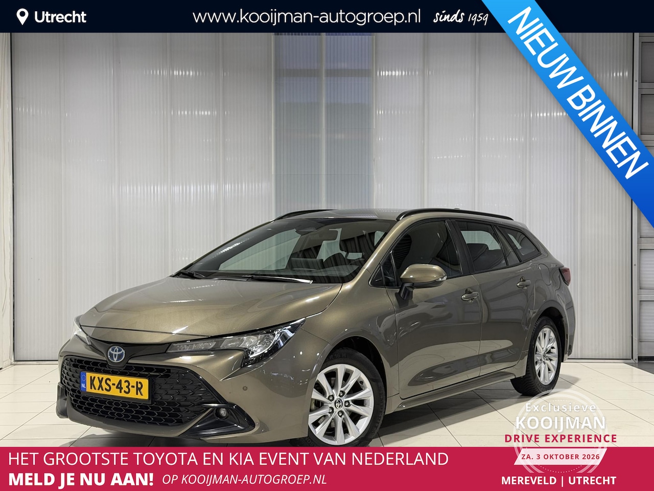 Toyota Corolla Touring Sports - Hybrid 140 Active Parkeersensoren voor en achter, Stoelverwarming Voor, All Season Banden, - AutoWereld.nl