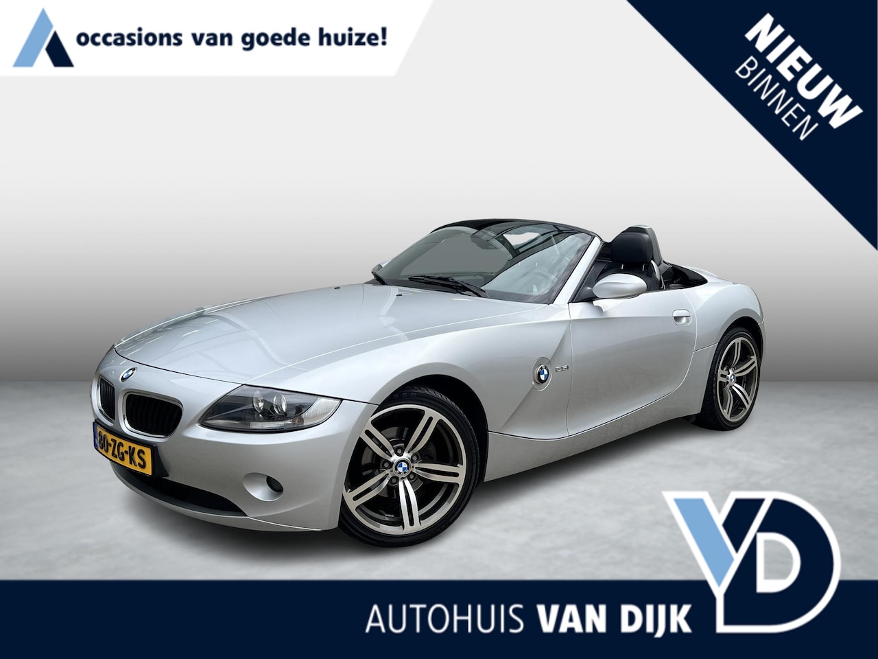 BMW Z4 Roadster - 2.5i S Leer / 6-cilinder / stoelverwarming - AutoWereld.nl