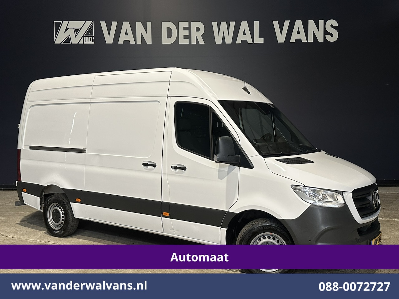 Mercedes-Benz Sprinter - 317 CDI 170pk 9G-Tronic Automaat 3500kg Trekhaak L2H2 Euro6 Airco | Camera | Navigatie | A - AutoWereld.nl