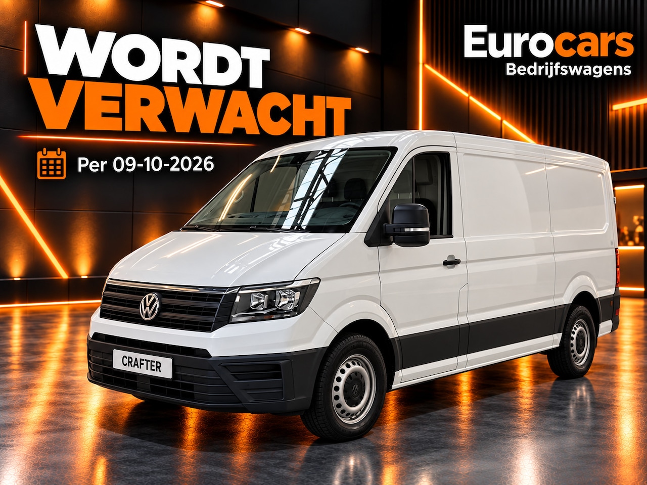 Volkswagen Crafter - 30 2.0 TDI L3H2 Camera Parkeersensore Trekhaak Carplay Cruise Control - AutoWereld.nl