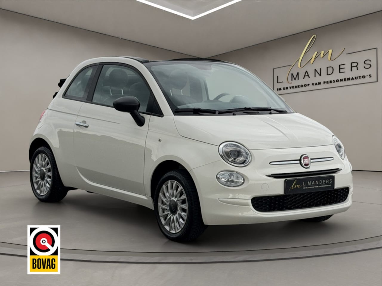 Fiat 500 C - 1.0 Hybrid Club 2023 WIT | Cabrio | Apple CarPlay - AutoWereld.nl