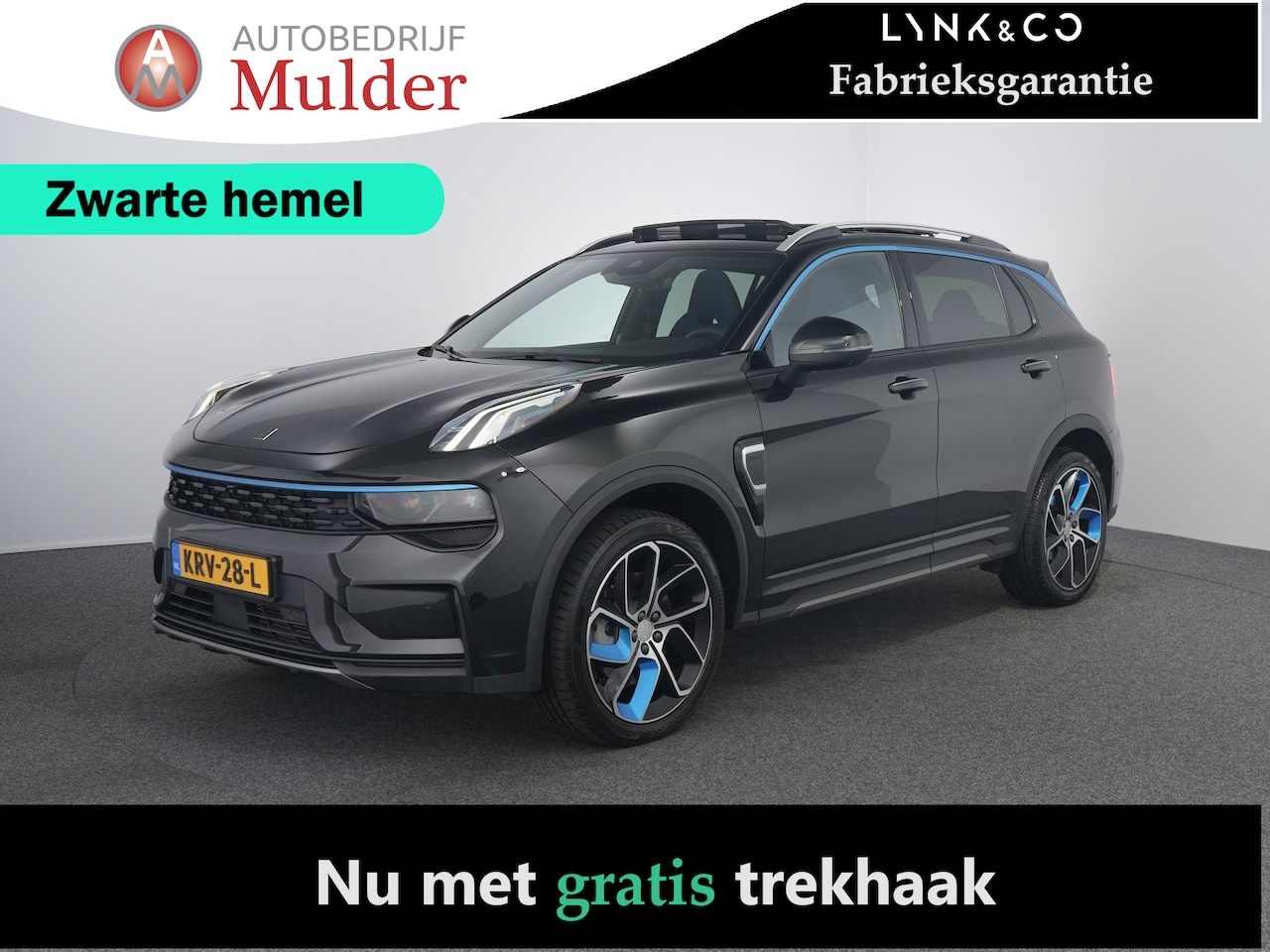 Lynk & Co 01 - 1.5 | Zwarte hemel | Trekhaak | Pano | ACC | 360 camera | - AutoWereld.nl