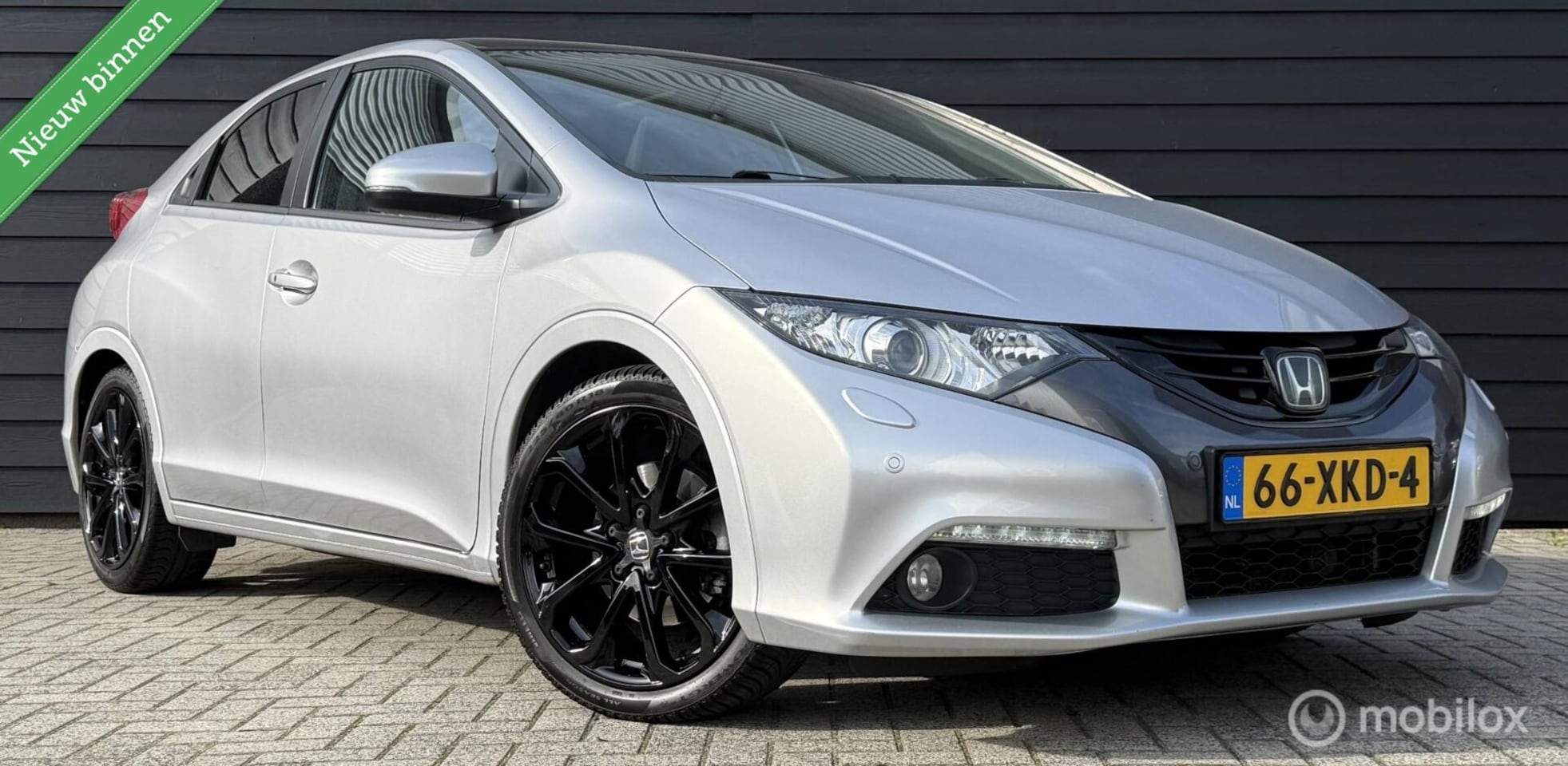 Honda Civic - 1.8 Sport Pano.dak/Winterpakket/Leder/Clima/Cruise - AutoWereld.nl