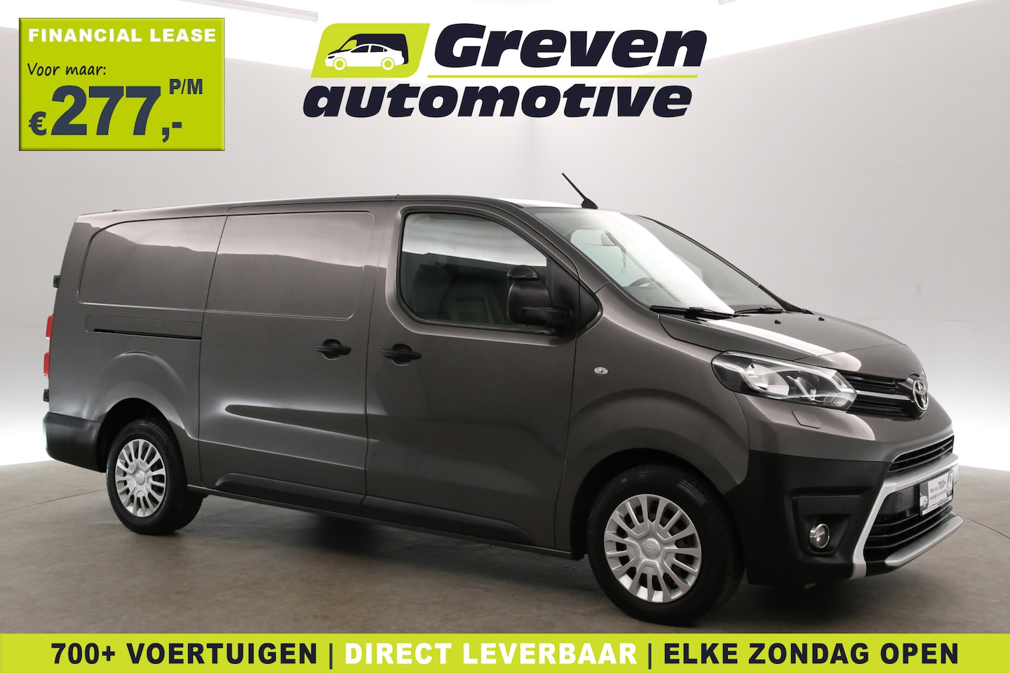 Toyota ProAce - 2.0D L3H1 | Automaat | Airco | Camera | Cruise | 3 Zits | Carplay | Trekhaak | 2xSchuifdeu - AutoWereld.nl
