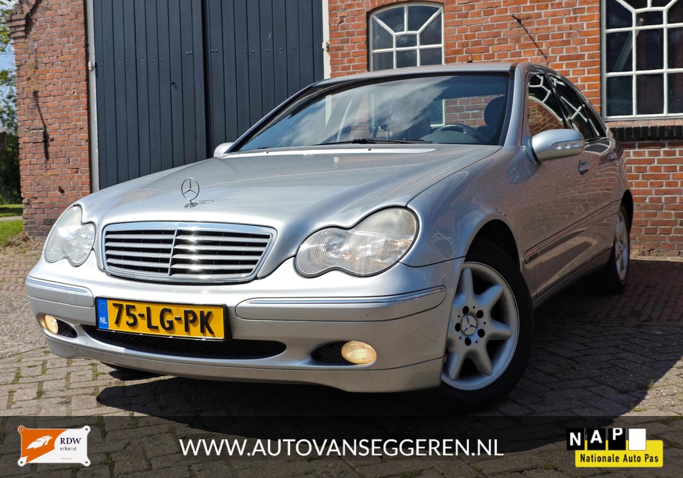 Mercedes-Benz C-klasse - 180 K. Elegance automaat/nw APK - AutoWereld.nl