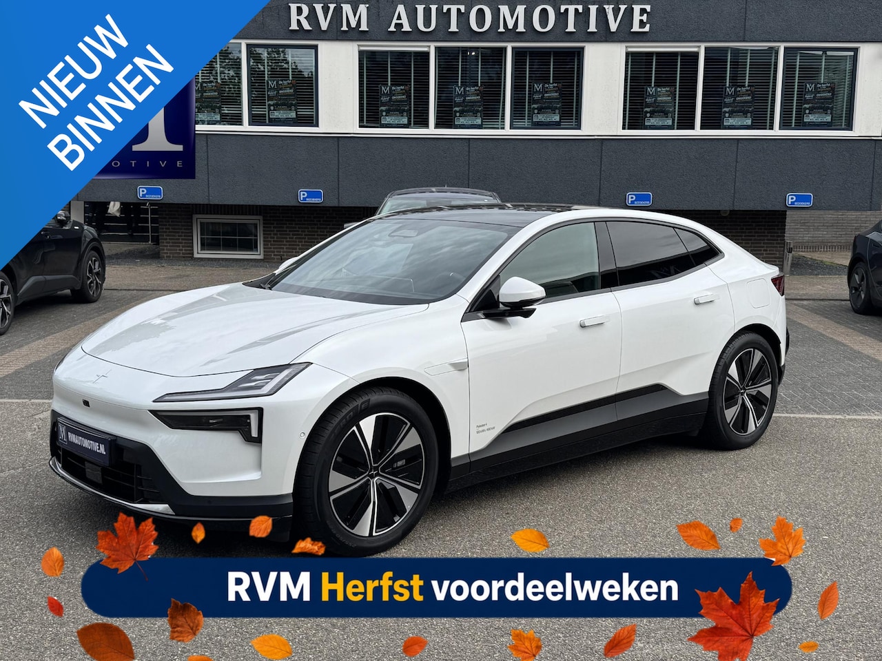 Polestar 4 - Long Range Dual motor 100 kWh SURROUND VIEW | HARMAN KARDON | STOELVERWARMING VOOR/ACHTER - AutoWereld.nl