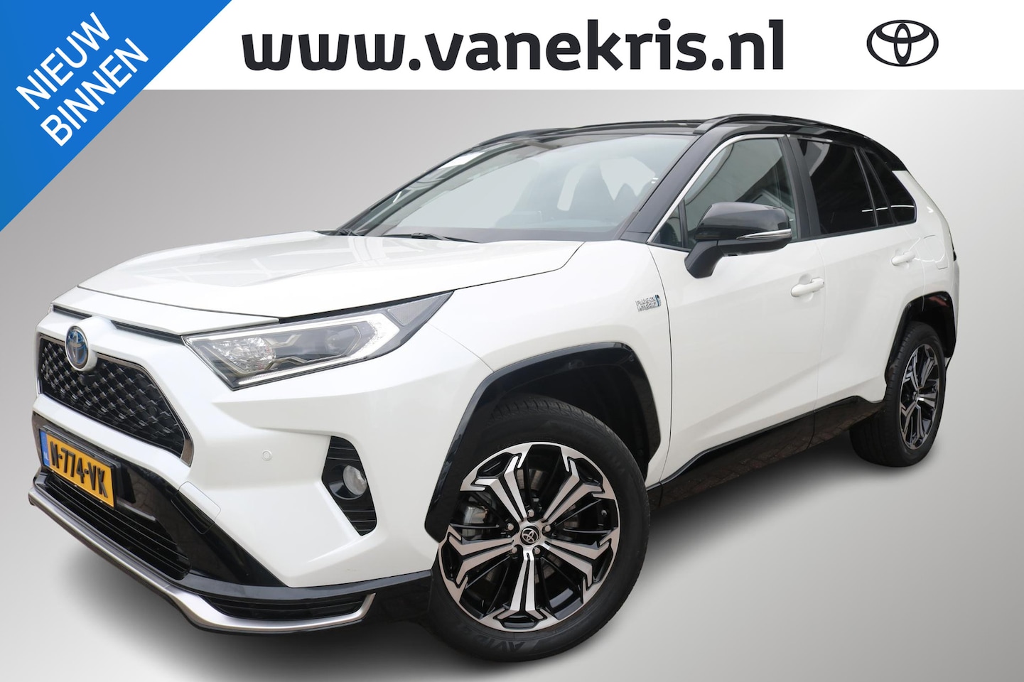 Toyota RAV4 - 2.5 Plug-in Hybrid AWD Bi-Tone Plus Adaptieve cruisecontrole, Head up display, JBL Audio, - AutoWereld.nl
