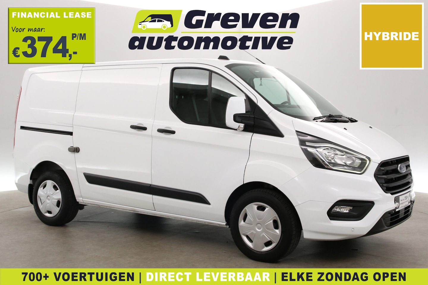 Ford Transit Custom - PHEV L1H1 | Automaat | Airco | Cruise | 3 Zits | Parkeersensoren | Stoelverwarming - AutoWereld.nl
