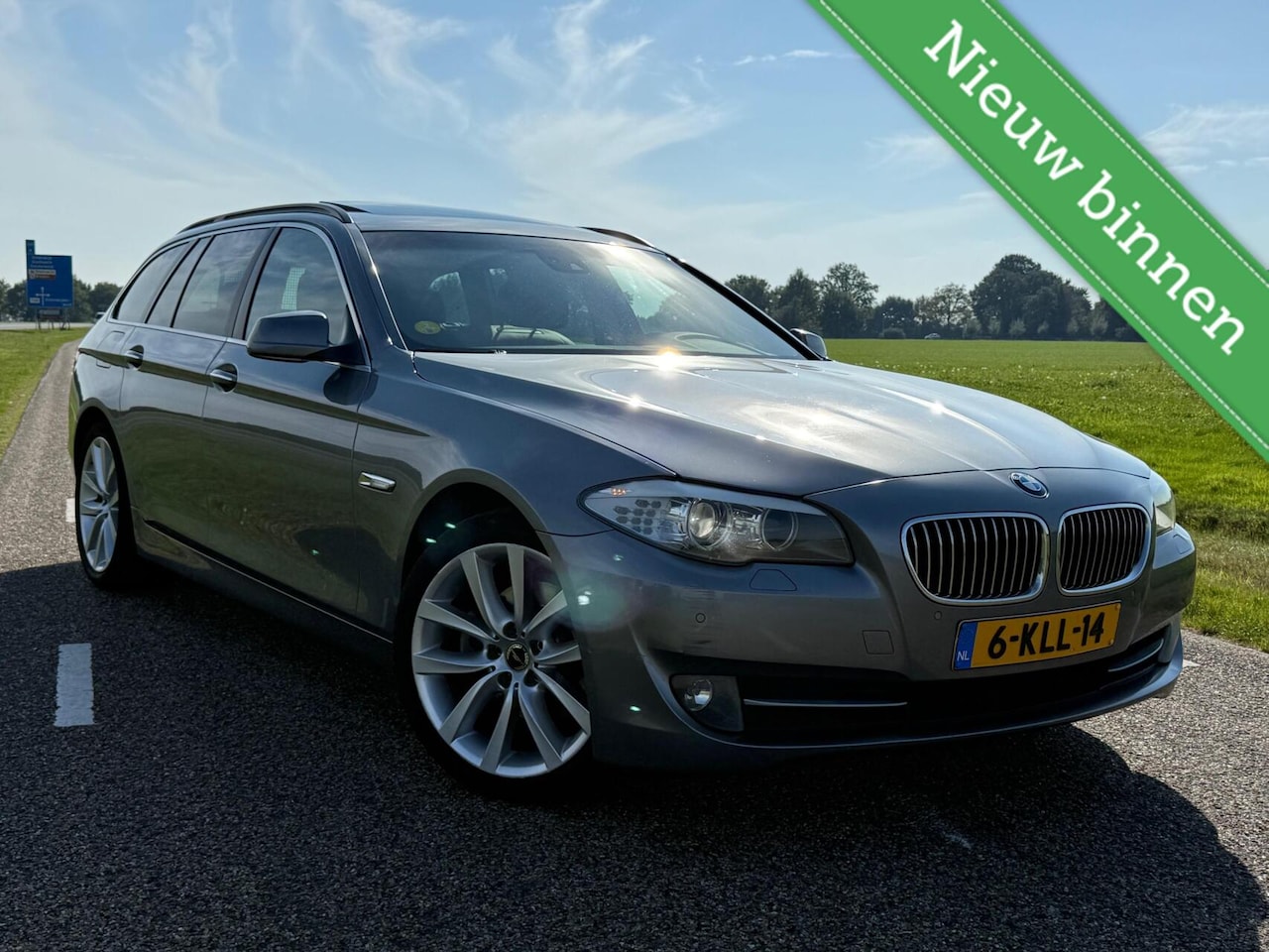 BMW 5-serie Touring - 523i Aut High Executive 204pk | Pano | Leder - AutoWereld.nl