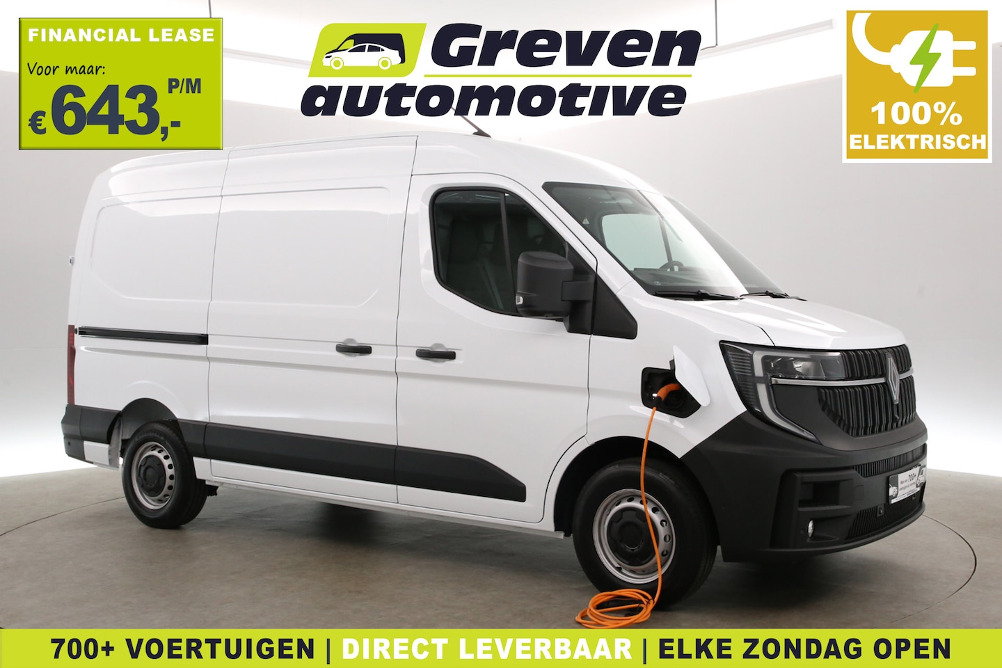 Renault Master E-Tech - 3.5t Long Range 87 kWh L2H2 | NIEUW | Snelladen | Clima | Camera | Virtual | 3 Zits | Carp - AutoWereld.nl