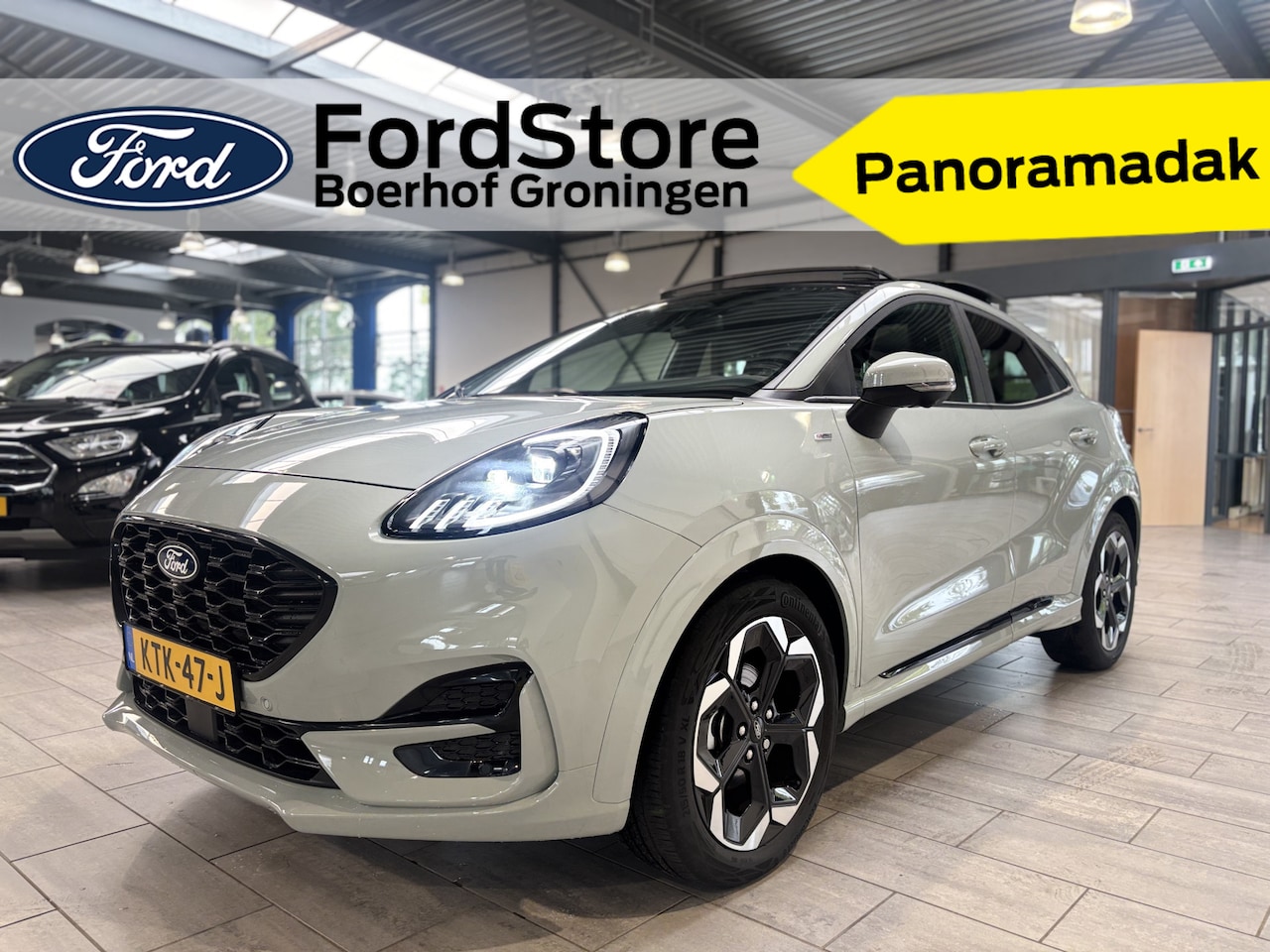 Ford Puma - EcoBoost Hybrid 155pk ST-Line X | Winter Pack | Pano | 360° Camera | B&O | Matrix LED | El - AutoWereld.nl
