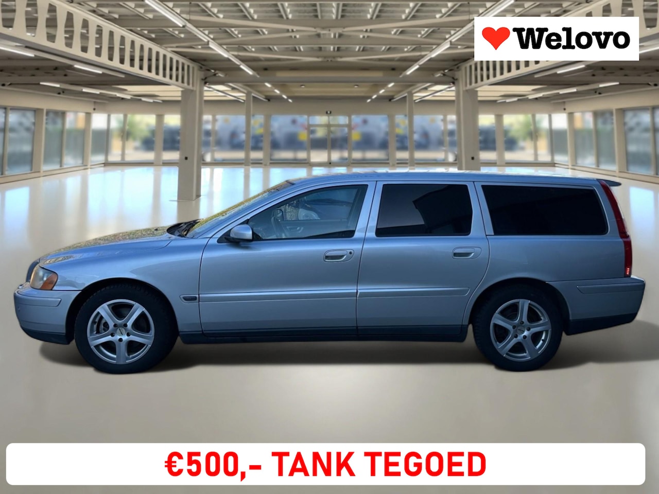 Volvo V70 - 2.4 Edition II Garantie, Dealer onderhoud, trekhaak, leder interieur... - AutoWereld.nl