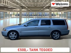 Volvo V70 - 2.4 Edition II Garantie, Dealer onderhoud, trekhaak, leder interieur