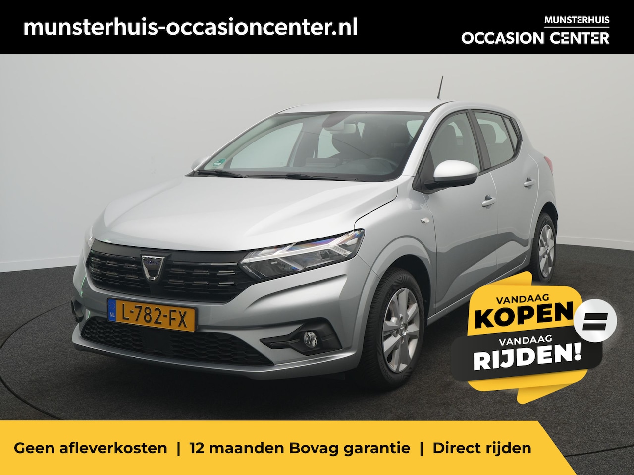 Dacia Sandero - TCe 100 Bi-Fuel Essential - All seasonbanden - Afneembare trekhaak - AutoWereld.nl
