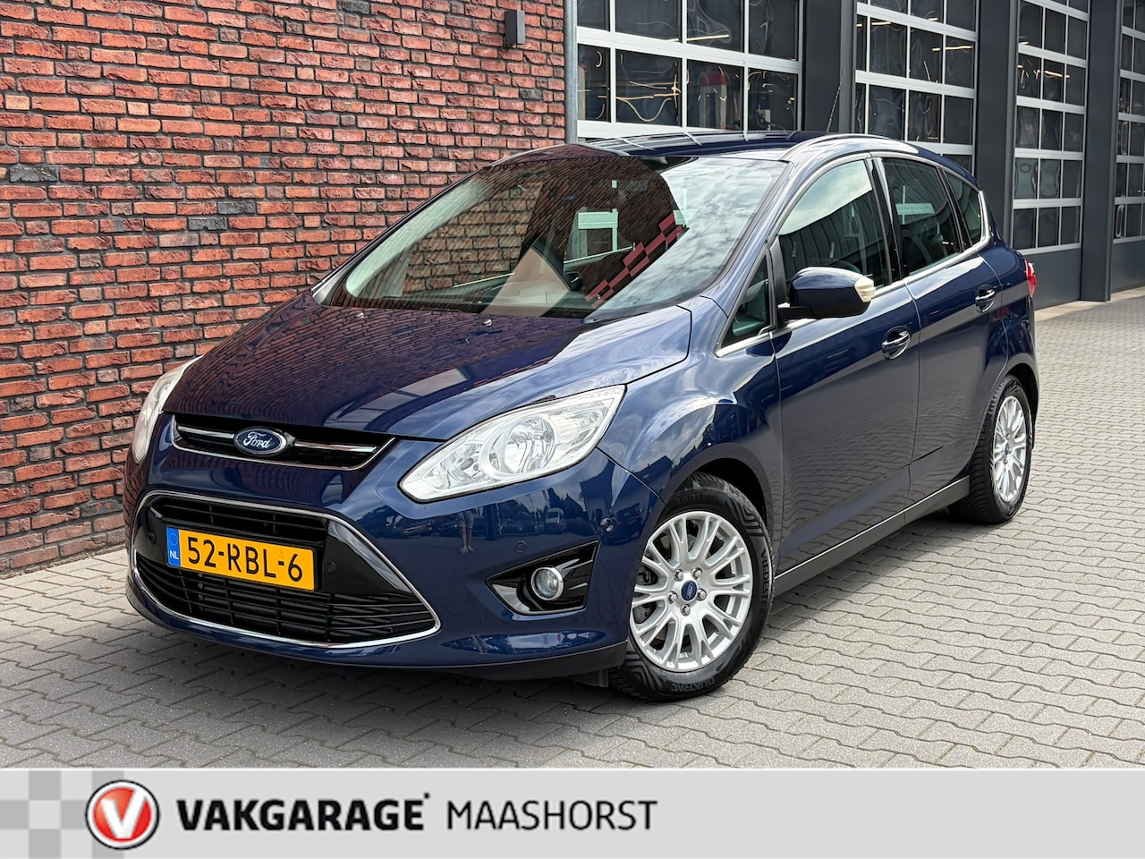 Ford C-Max - 1.6 SCTi Titanium ParkeerSensoren/Trekhaak/Clima/Cruise/Bluetooth/LM-16" - AutoWereld.nl