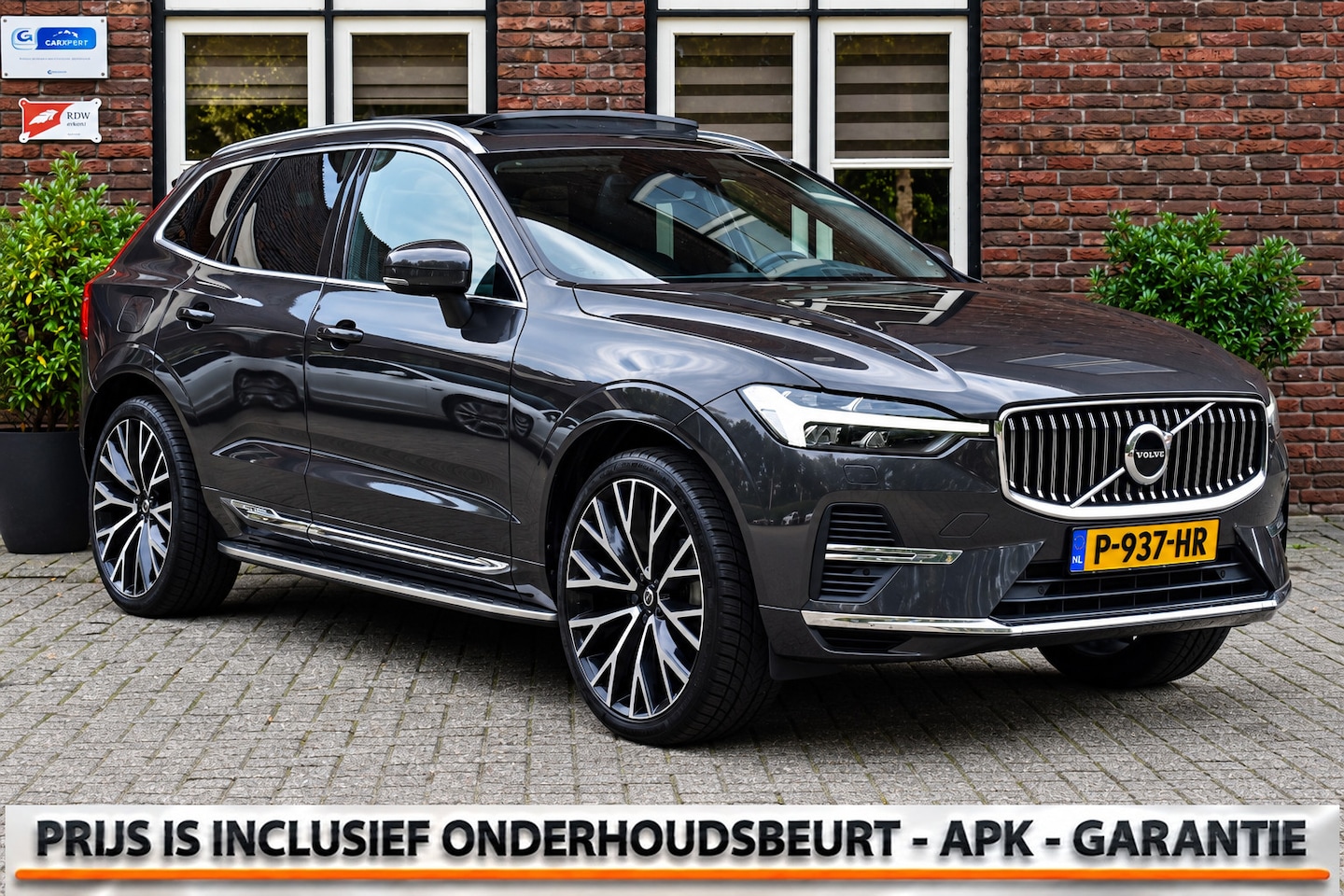 Volvo XC60 - 2.0 T8 Plug-in hybrid AWD Inscription B/W Audio | Trekhaak | Panoramadak | 22Inch - AutoWereld.nl